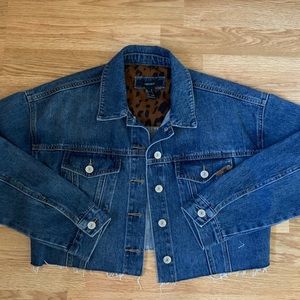 Cropped Jean Jacket